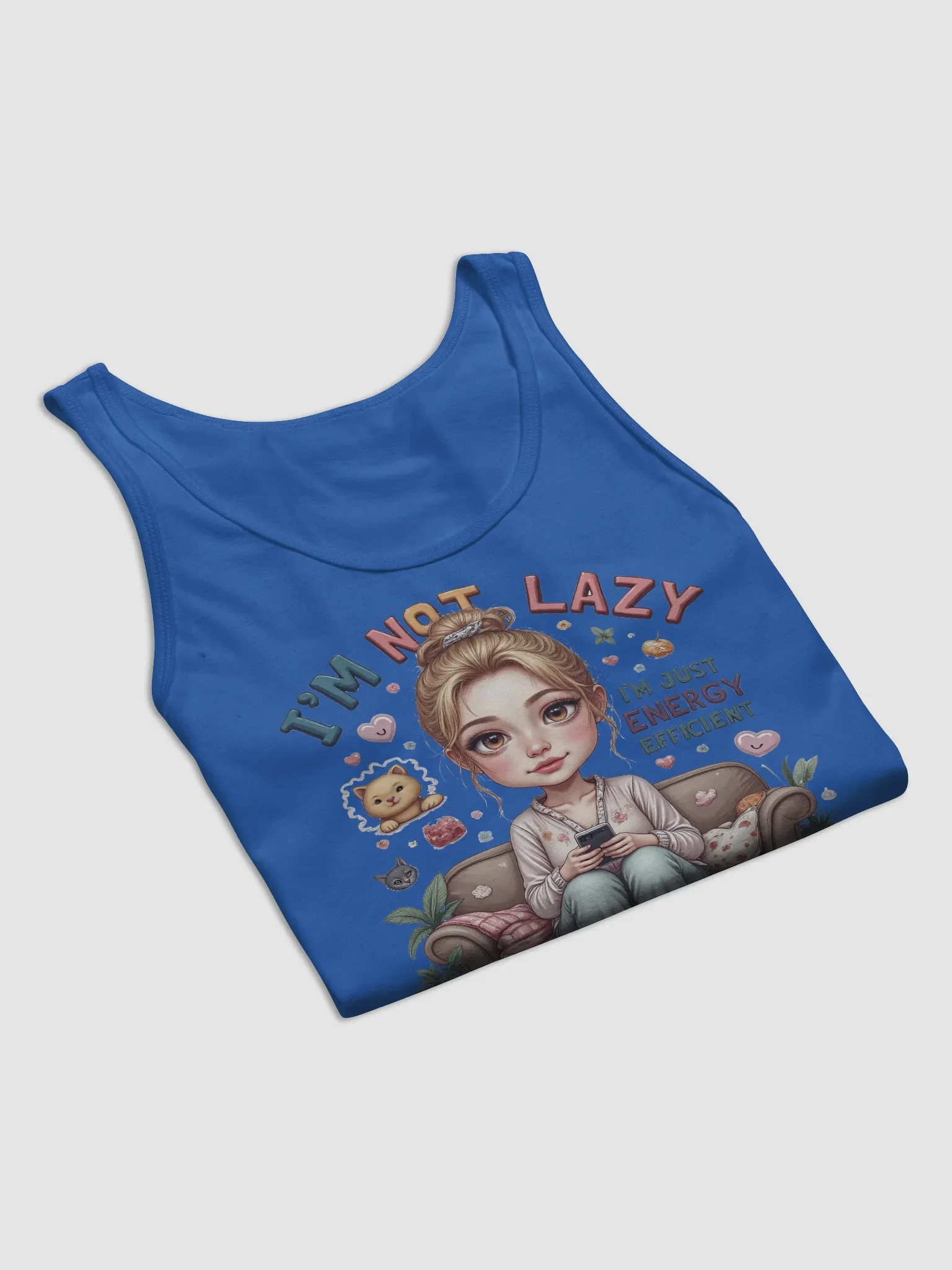 I'm Not Lazy I'm Energy Efficient Tank Top product image (30)