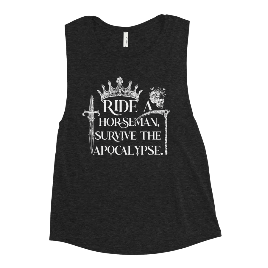 Ride a Horseman Bella+Canvas Women's Flowy Muscle Tank product image (1)