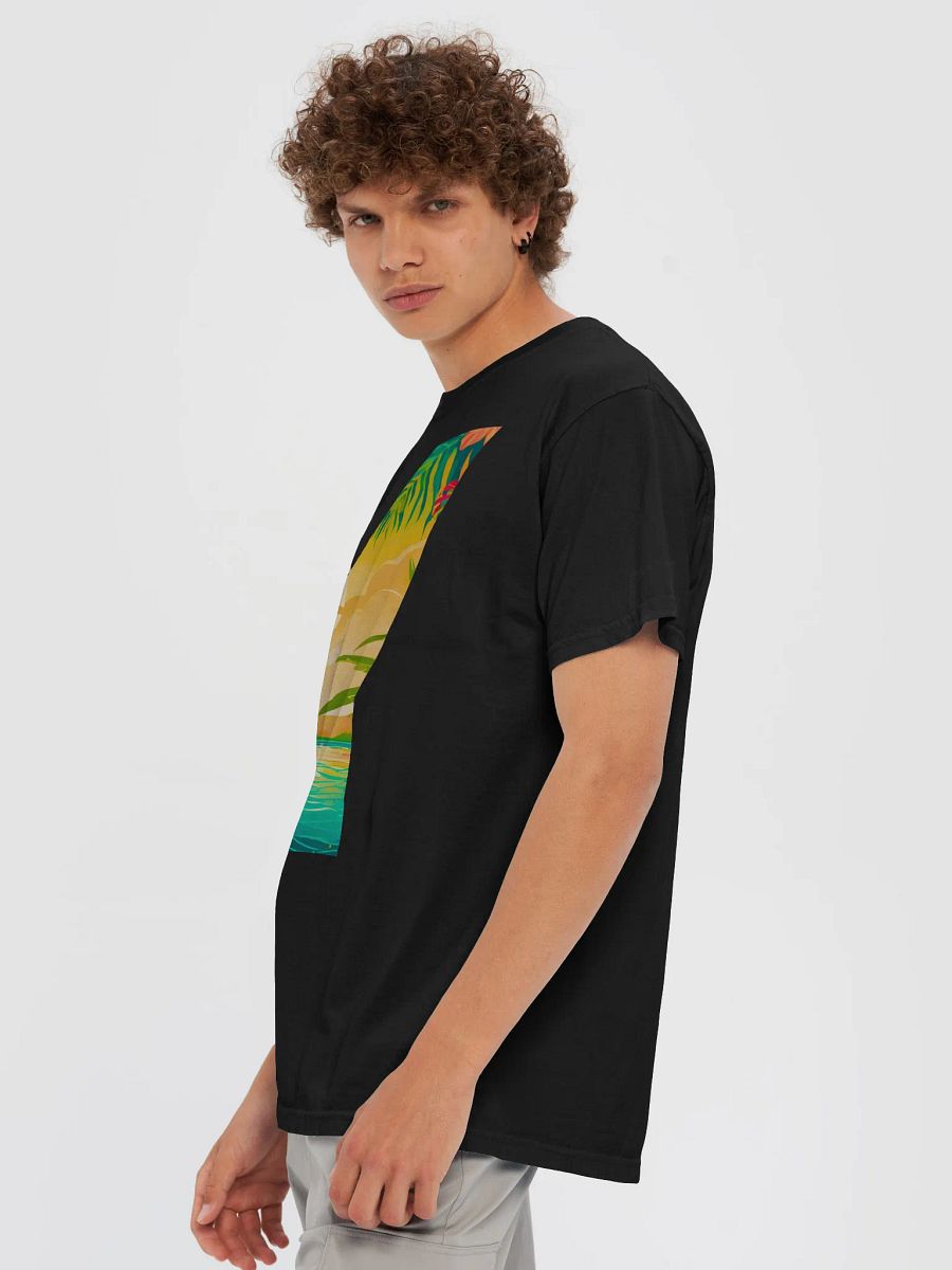 Tropical Sunset Paradise T-Shirt (Letter-Y) product image (8)