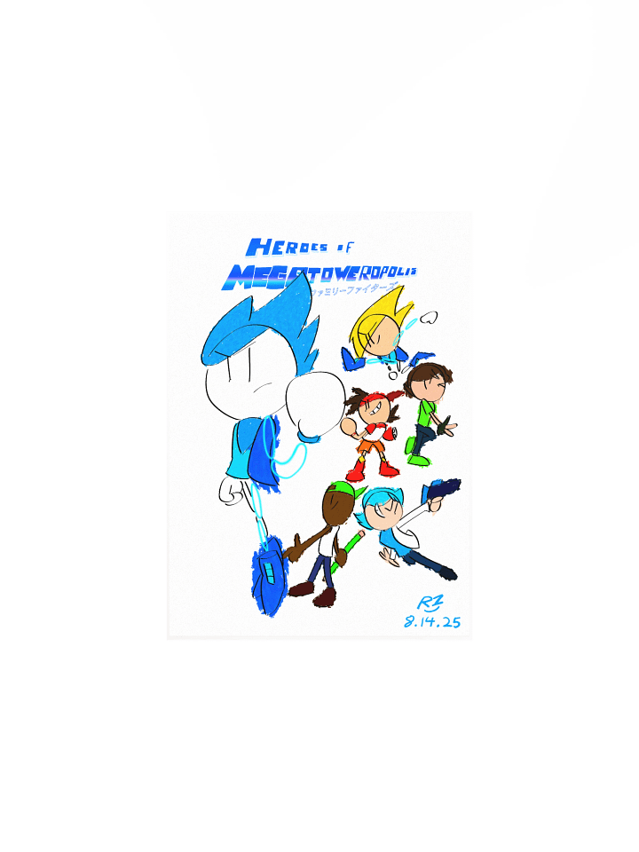 Heroes of Megatoweropolis Poster product image (1)