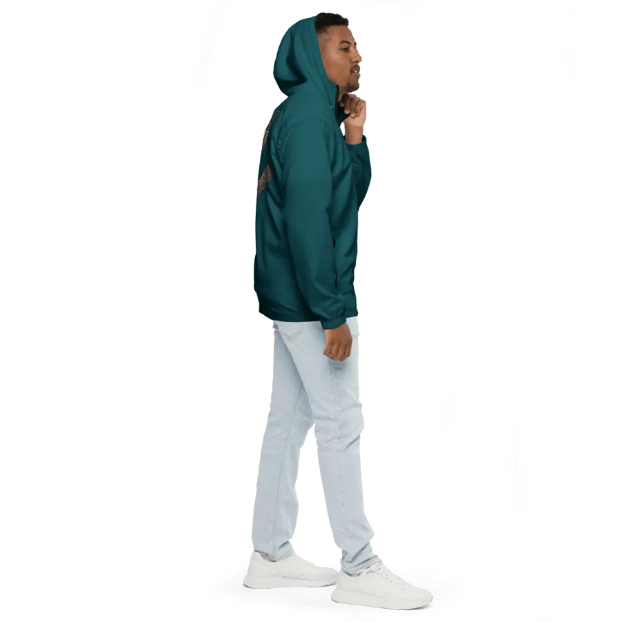 Teal Anchor Windbreaker product image (11)