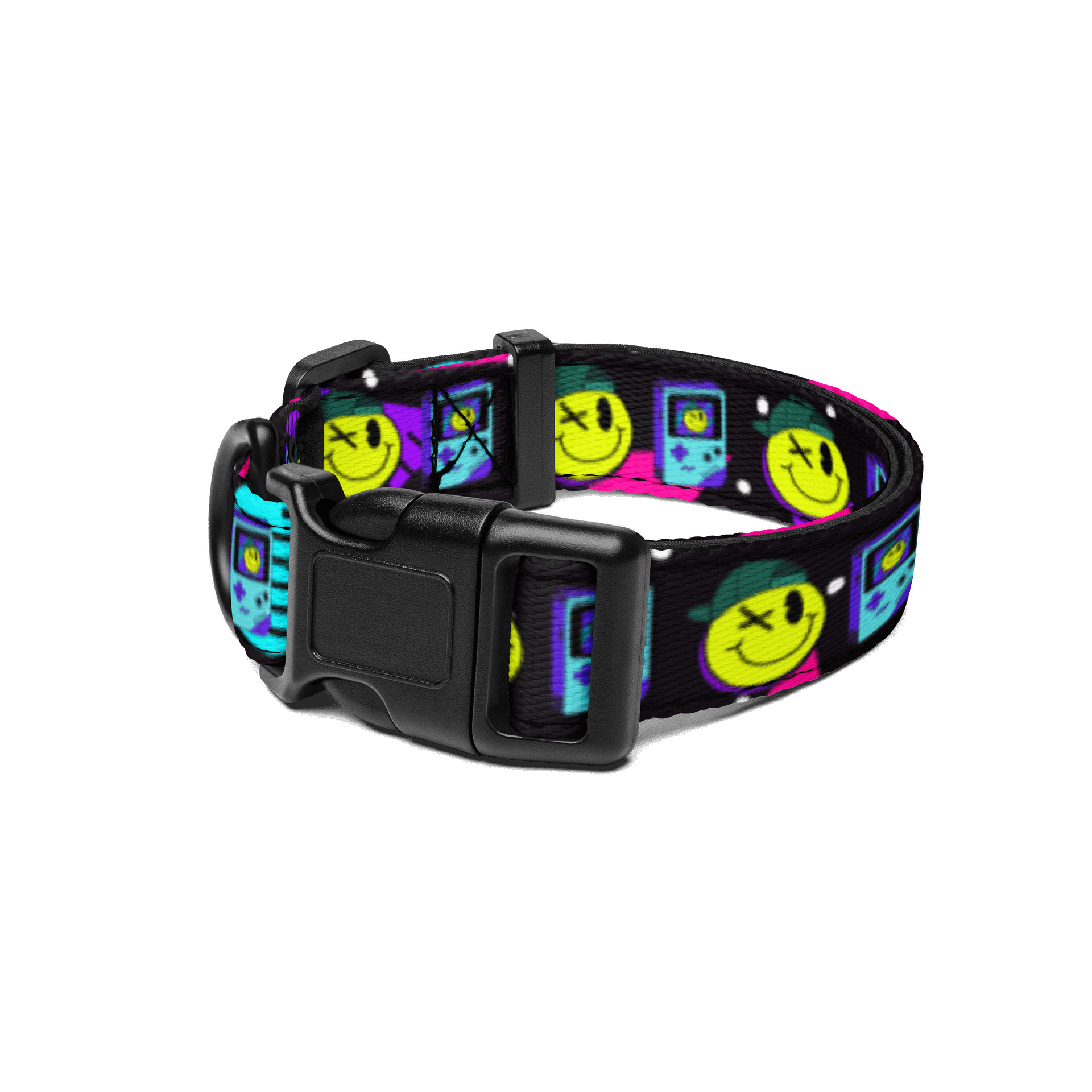 Retro Gamer Pet Collar – (Adjustable, Cushioned, 3 Sizes) product image (1)