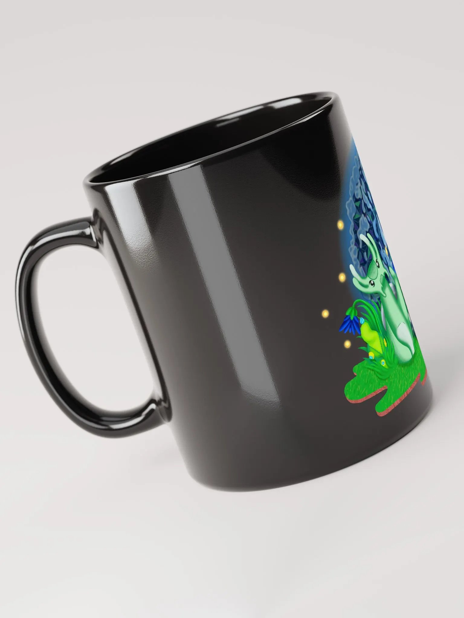 Black Mug - Sylvie with Planet product image (4)