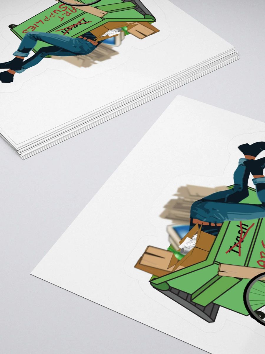 It's Not Trash It's Art Supplies Sticker product image (4)
