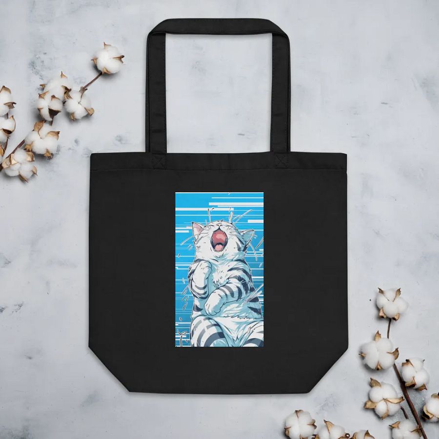 Cute Cat, Big Impact - Econscious Eco-Friendly Tote Bag product image (4)