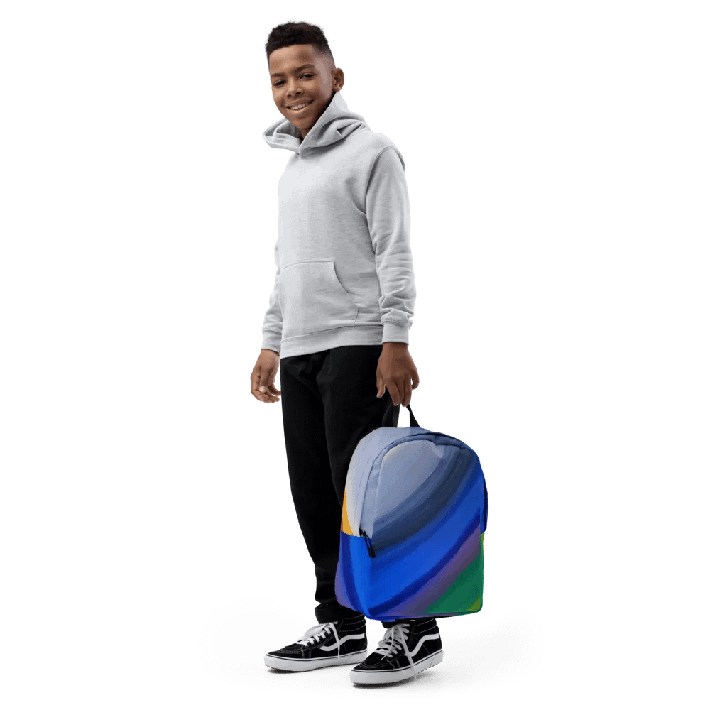 Sunrise Strokes All-Over Backpack product image (8)