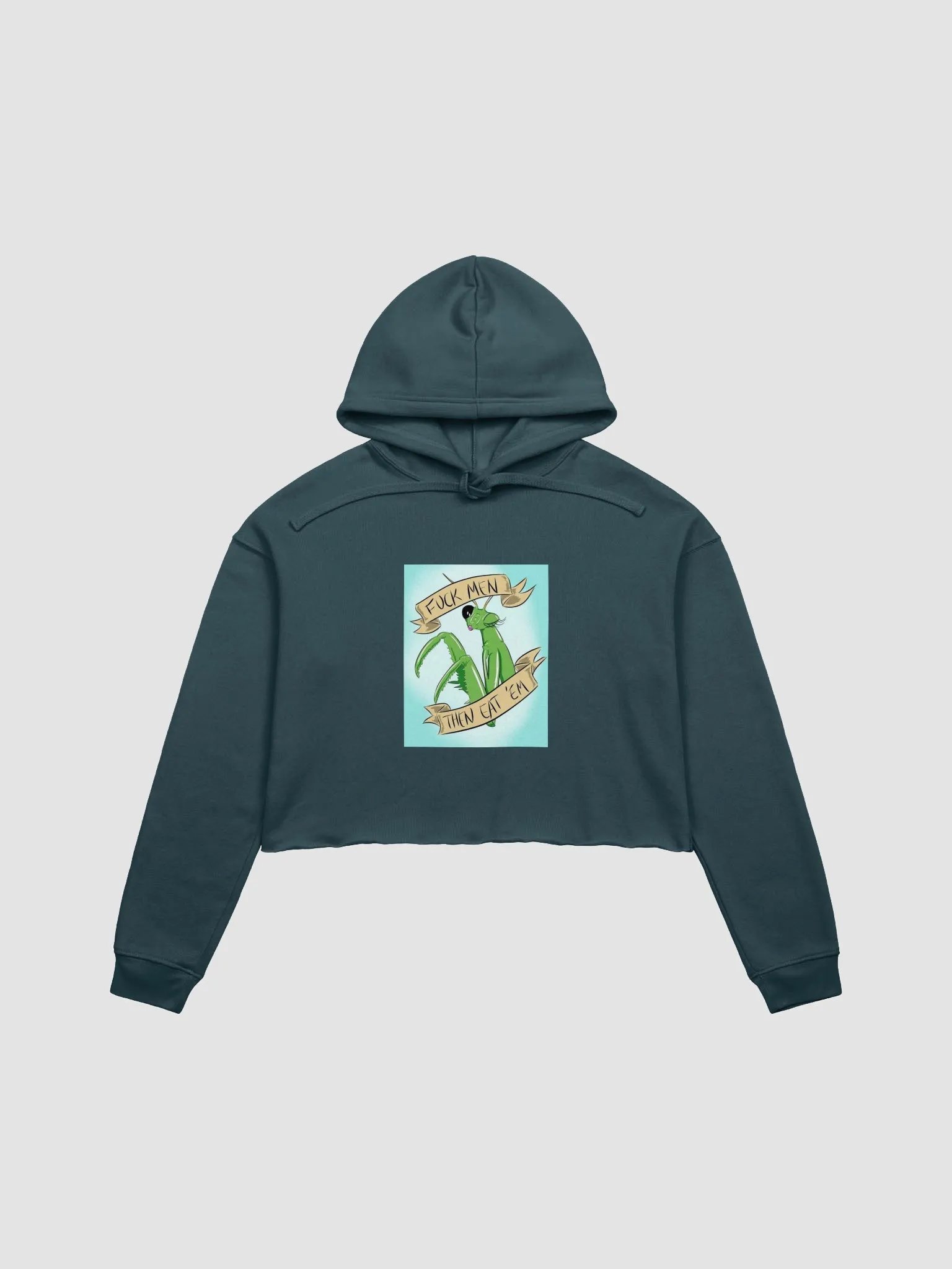 Feminine Empowerment Mantis Crop Hoodie product image (3)
