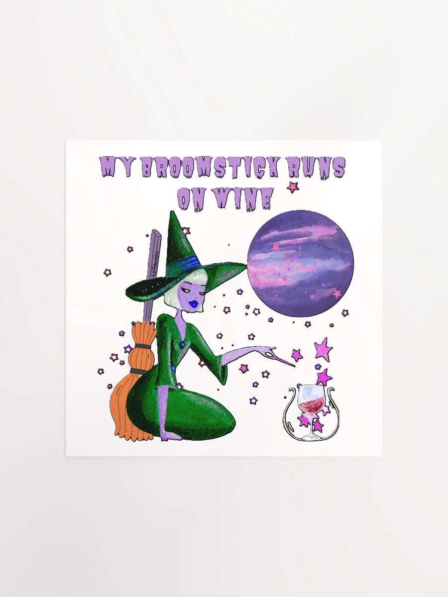MY BROOMSTICK RUNS ON WINE product image (5)