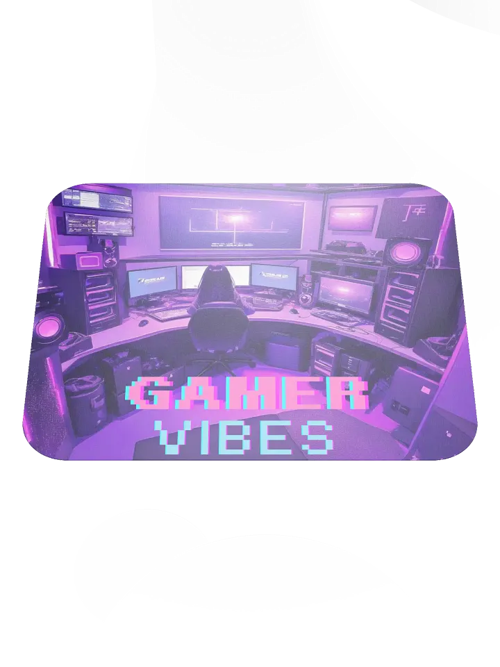 Neon Gamer Vibes Mouse Pad product image (1)