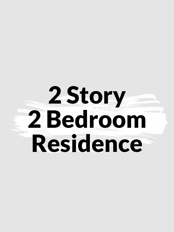 2 Story 2 Bedroom Residence: Project Files product image (1)