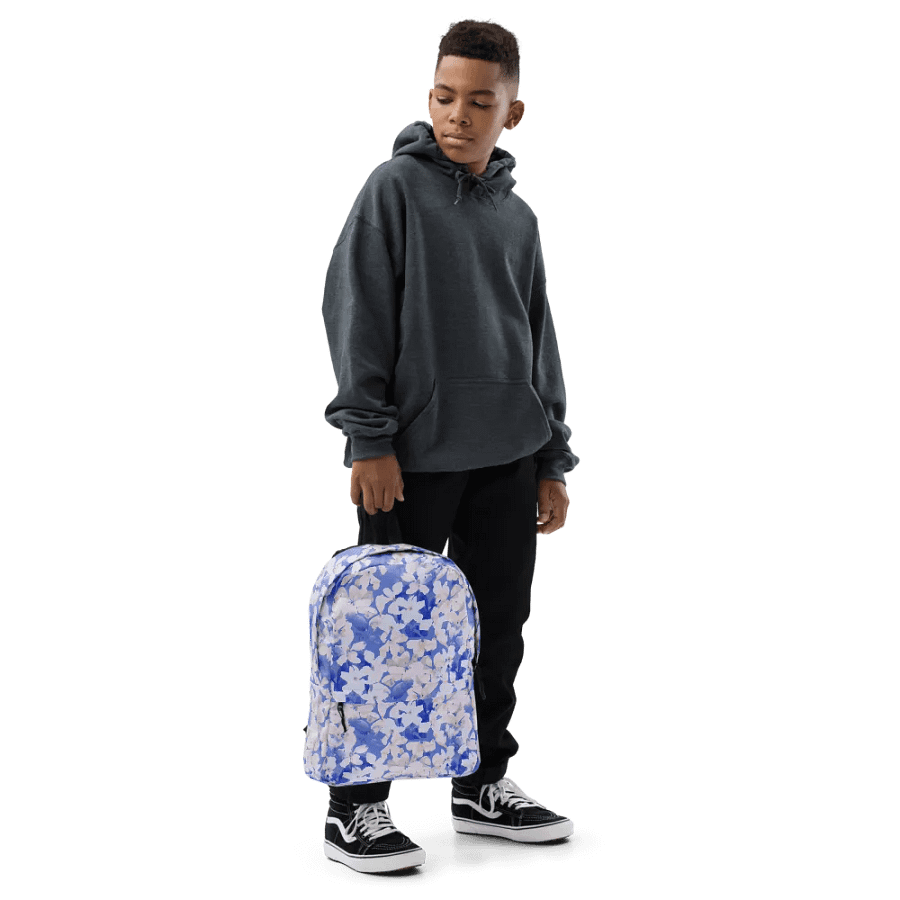 Watercolor Floral Bliss All-Over Backpack product image (6)