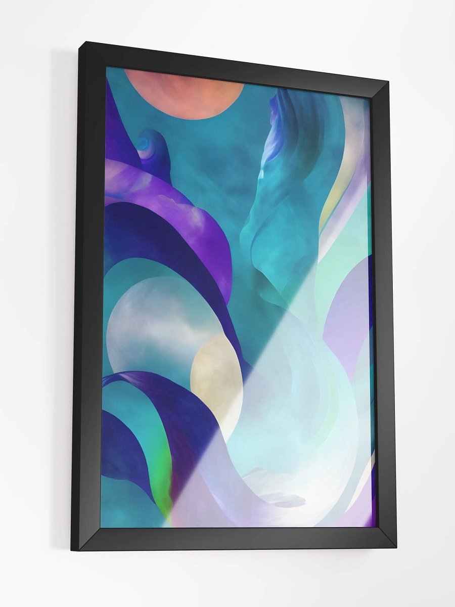 Ethereal Waves Framed Poster product image (29)