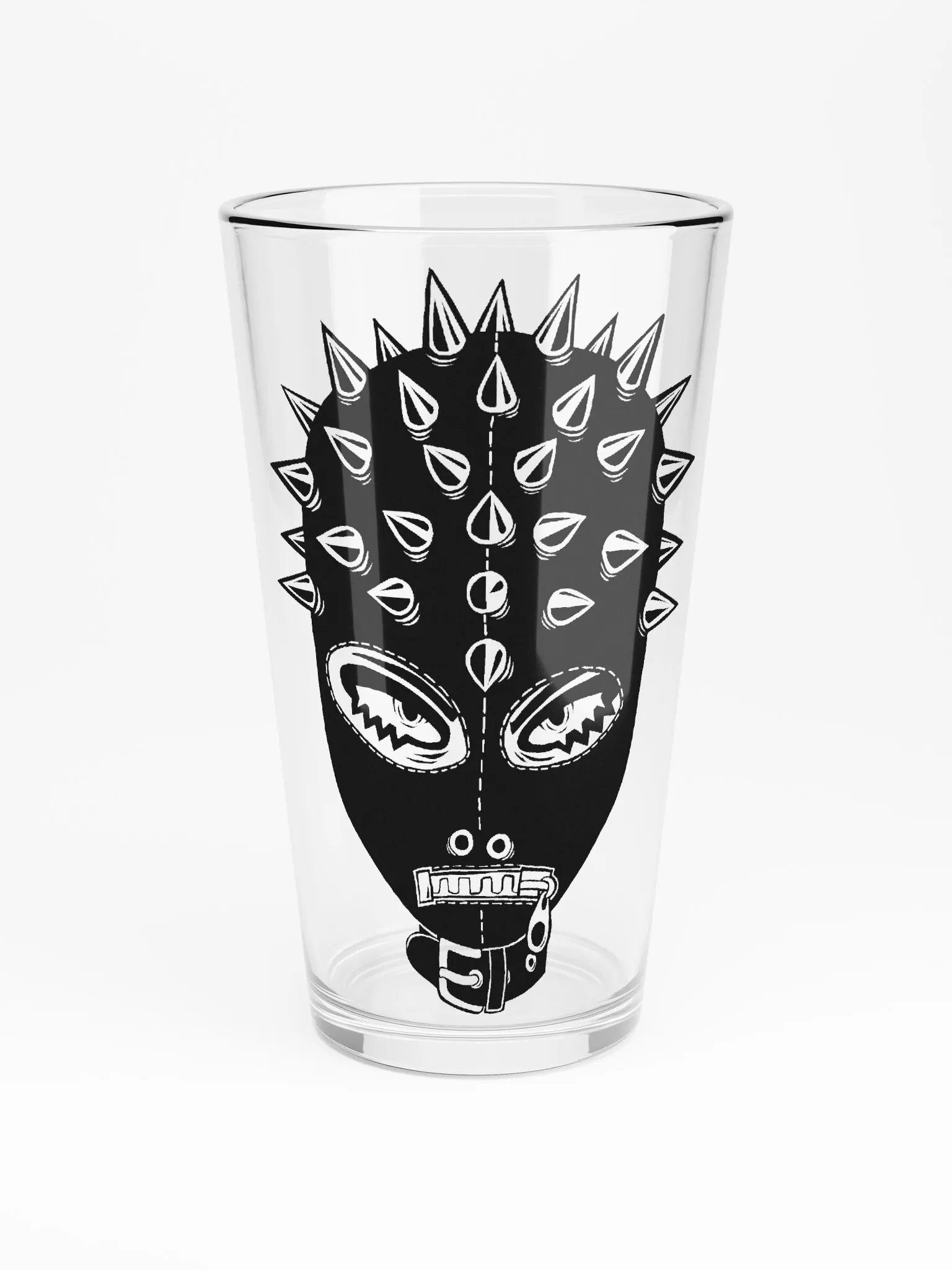MASKED pint glass product image (3)