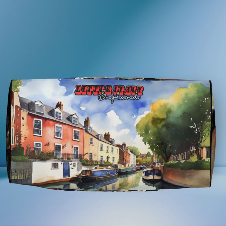 Little Italy - England - All Over Print - Watercolor - Duffel Bag product image (11)