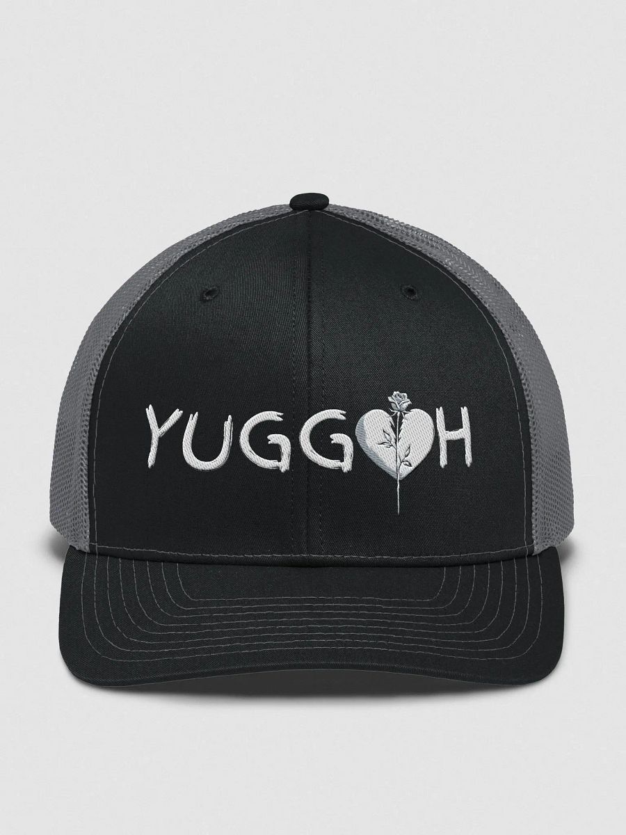 Rose Heart Snapback Trucker Hat product image (1)