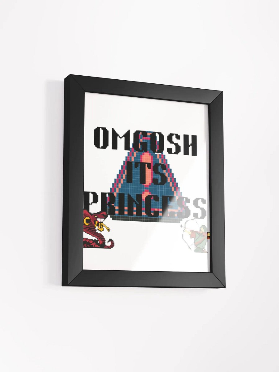 Pixel Art Princess Pyramid Poster product image (52)