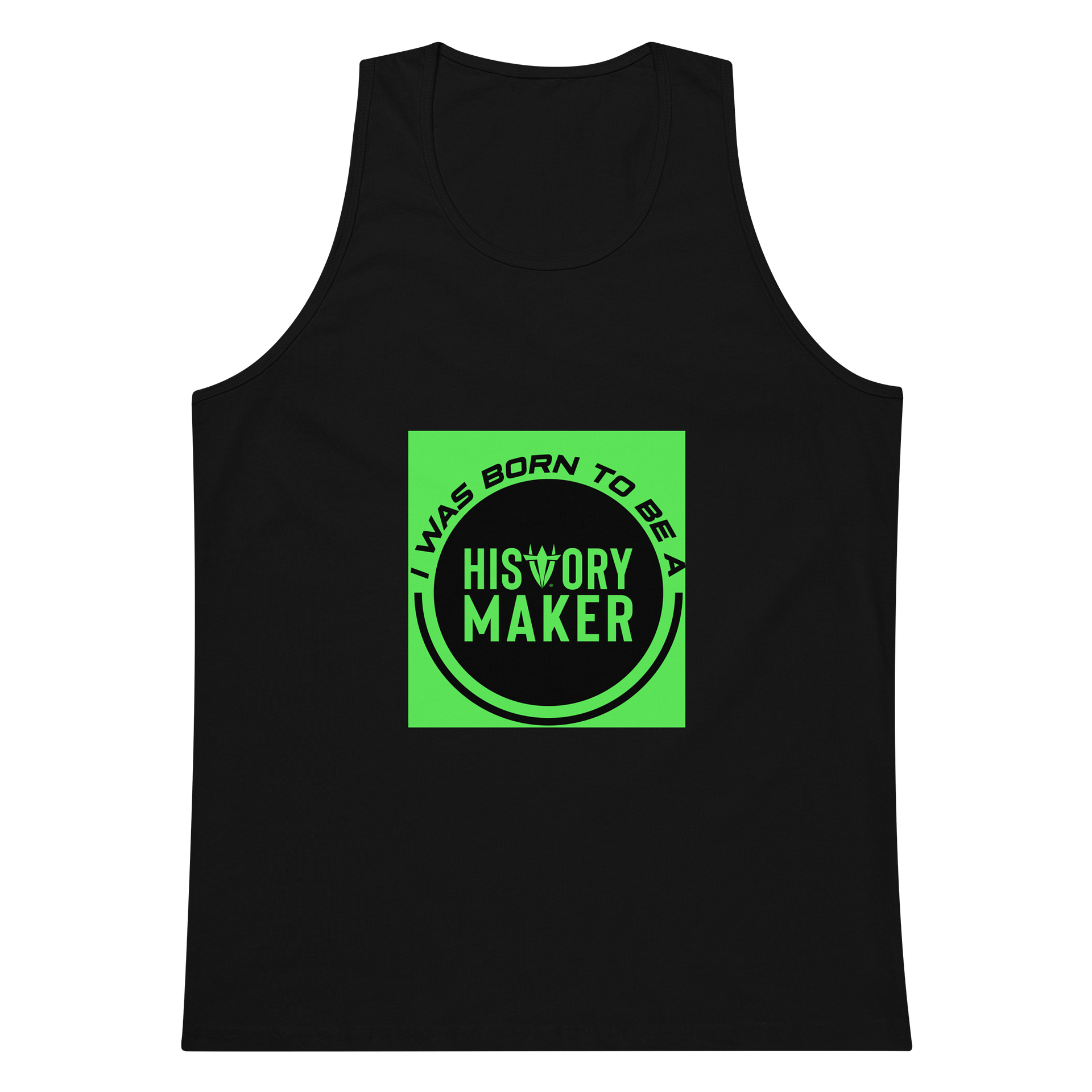 I was Born to be a History Maker Black Men's Tank Top product image (5)