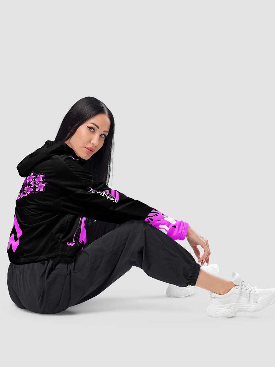 SmashTech - Dark Sakura Cropped Windbreaker product image (3)