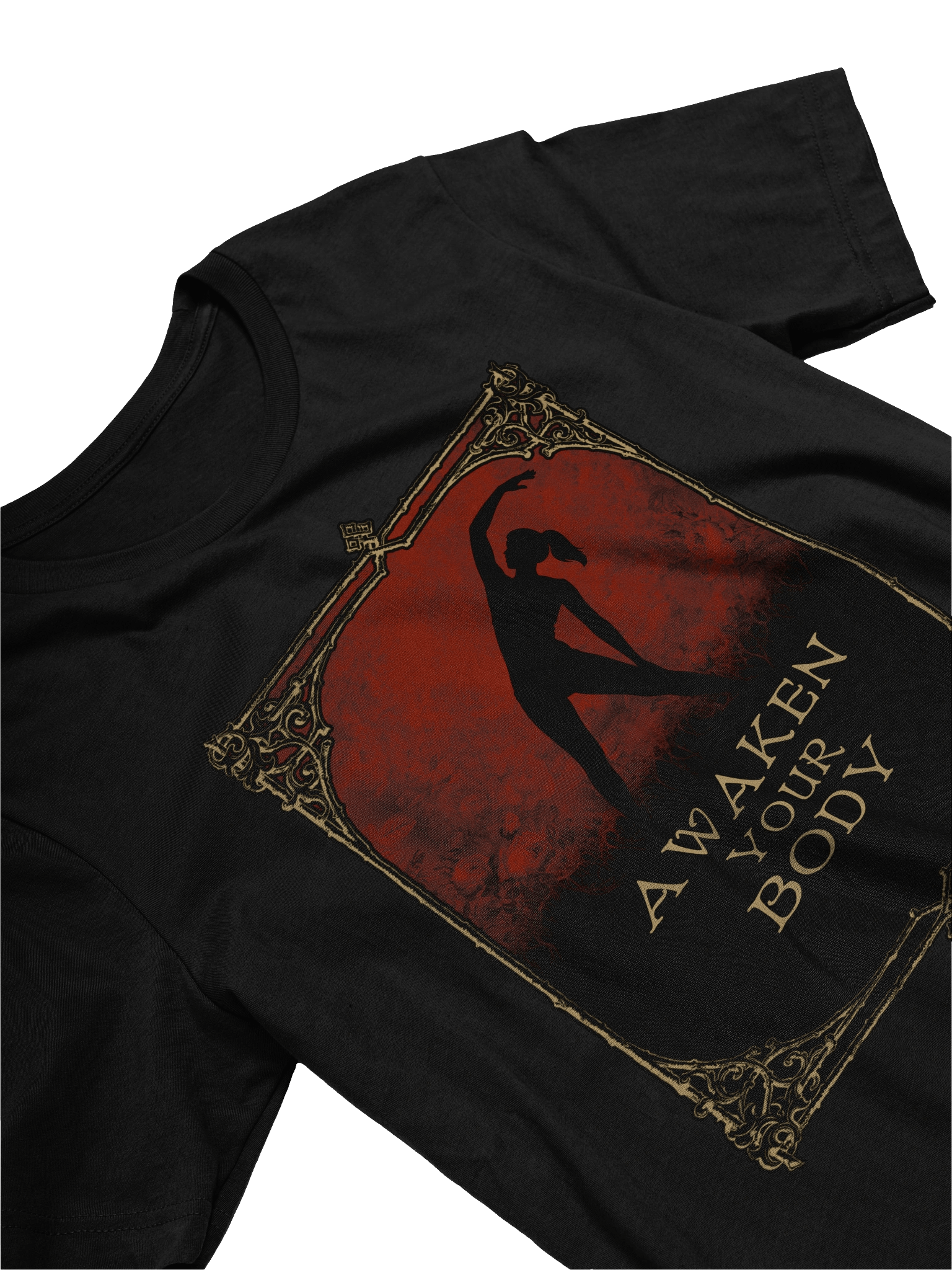 Awaken Your Body Slim Fit T-shirt (Sustaining the Mortal Vessel Quest Collection) product image (3)