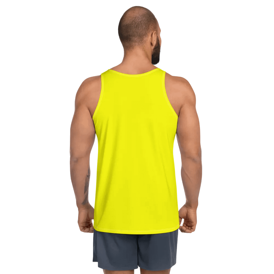 Plain Color Yellow Tank Top product image (4)
