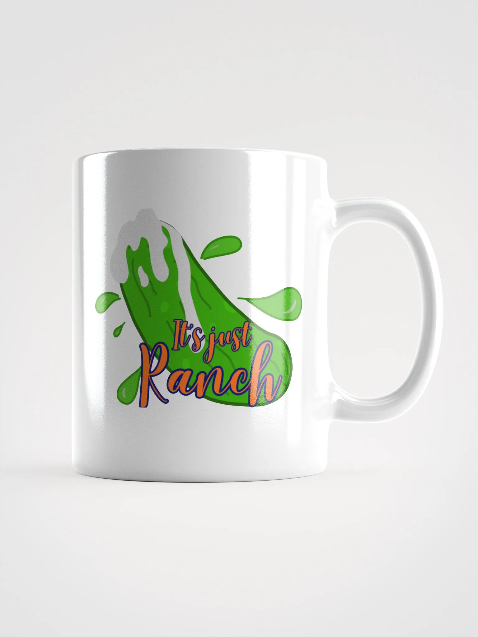 F&B It's Just Ranch White Gloss Mug product image (1)