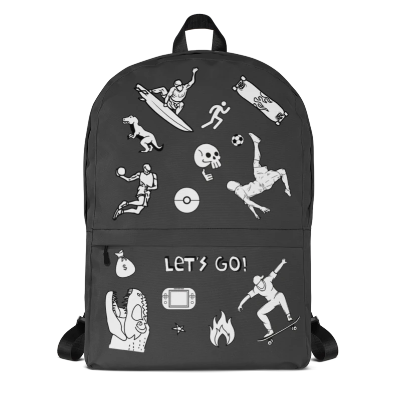 Conor Backpack -Charcoal product image (1)