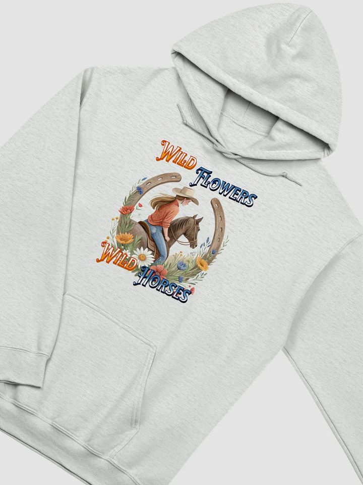 Wild Flowers Wild Horses Cowgirl Classic Hoodie product image (32)