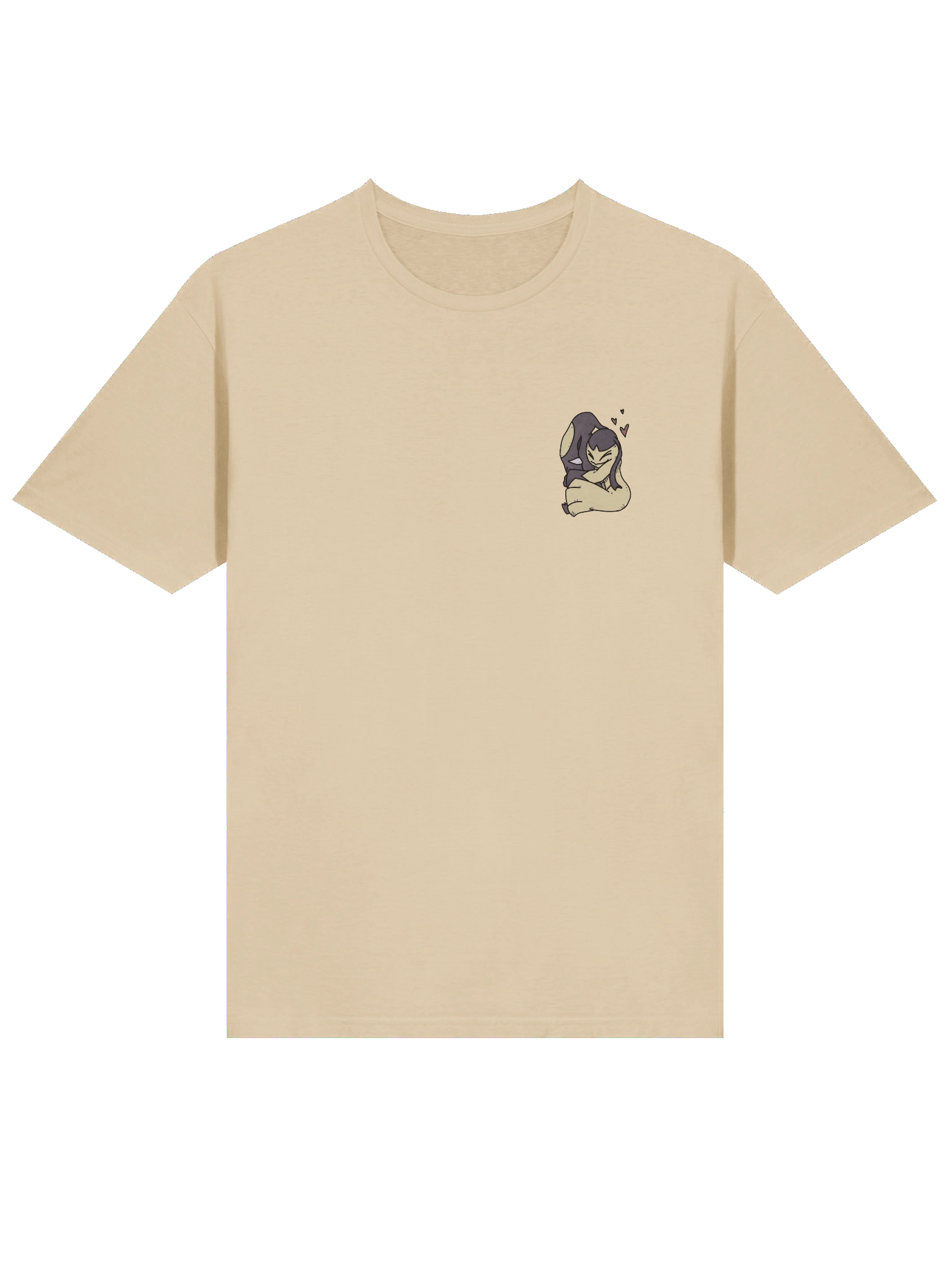 Smiling Heart Character Unisex T-Shirt product image (3)