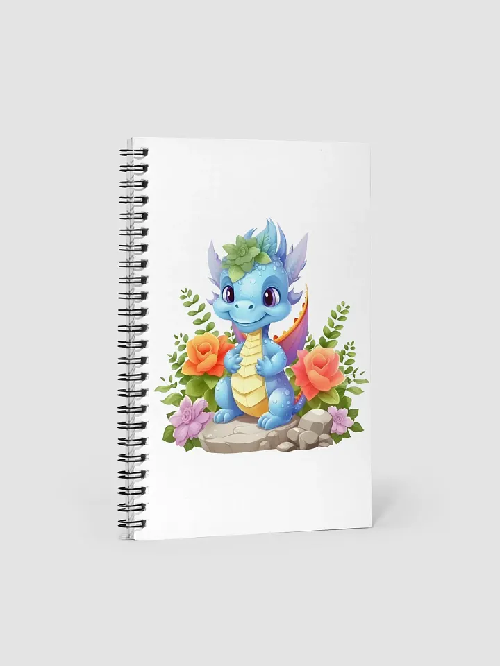 Whimsical Dragon Dreams Spiral Notebook product image (1)