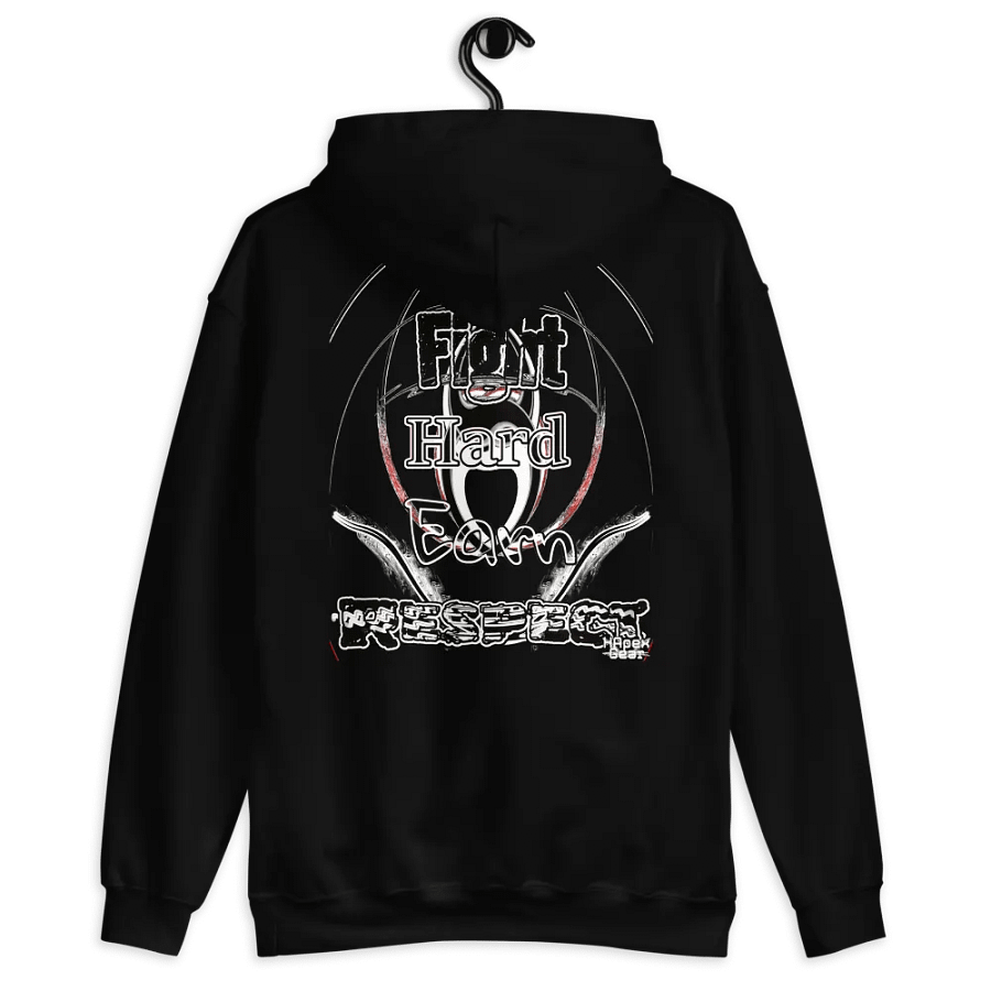 Fight Hard Earn Respect - Embroidered - Classic Hoodie product image (4)