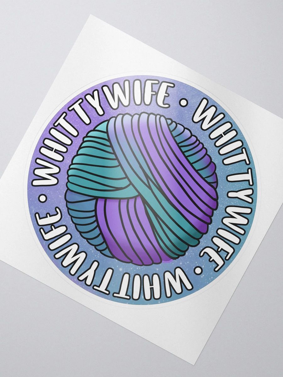 Condensed Logo Sticker product image (2)