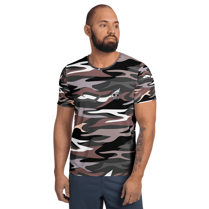 NSLB N.C. Agricultural Streamers Support Camo Athletic Tee product image (1)