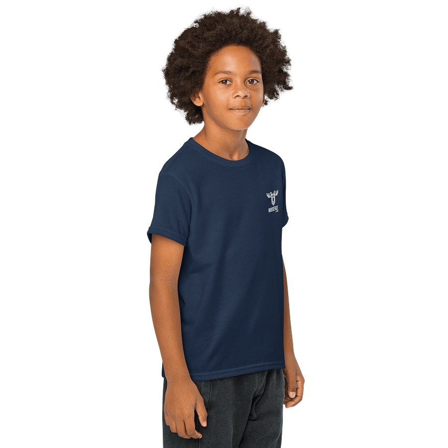MooseFace Stencil Cut Crested Tee-Gildan product image (4)