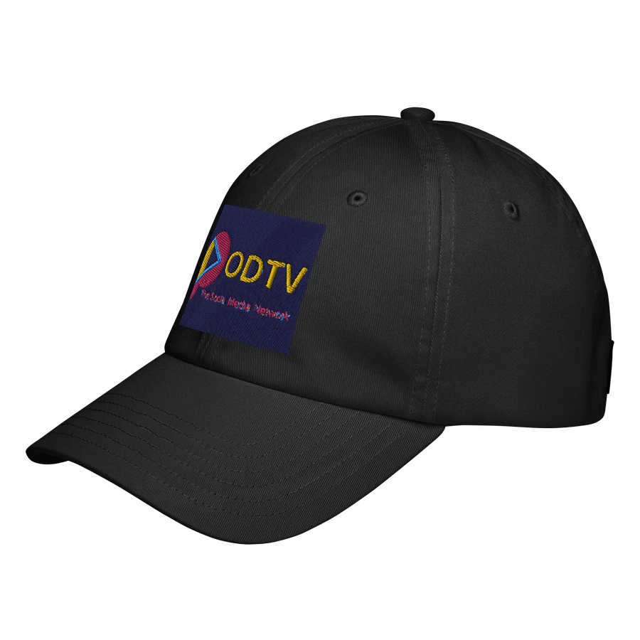 PODTV Logo Embroidered Dad Hat product image (4)