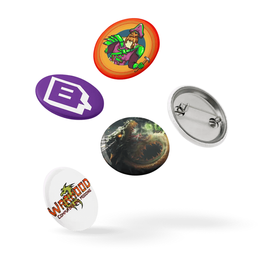 Wazzyl's Pin Button Set product image (14)