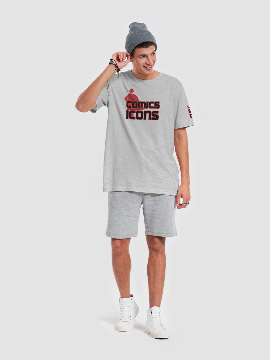 Comics Icons Black On Red Logo Tee product image (64)