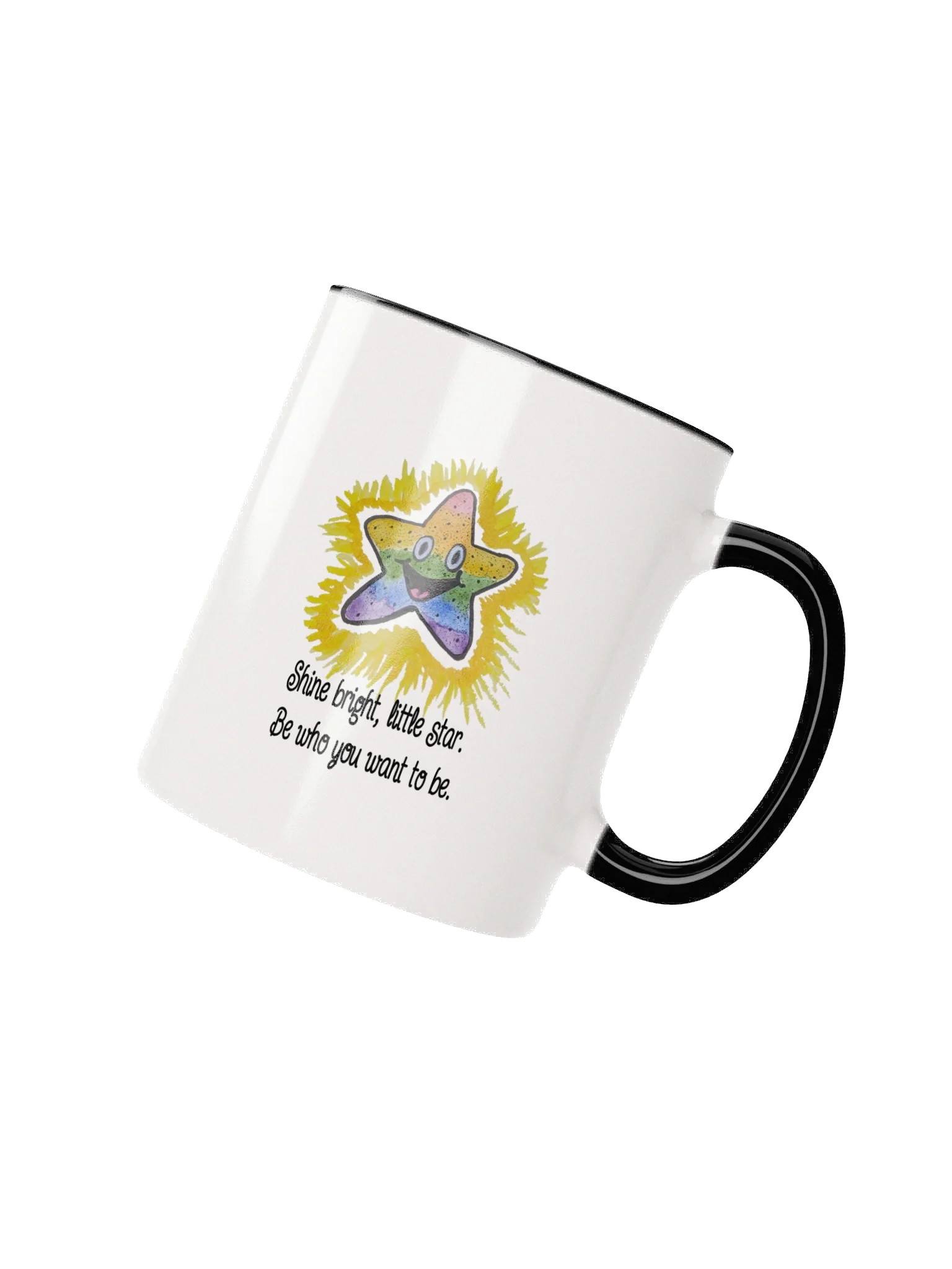 Shine Bright, Little Star - White mug product image (1)