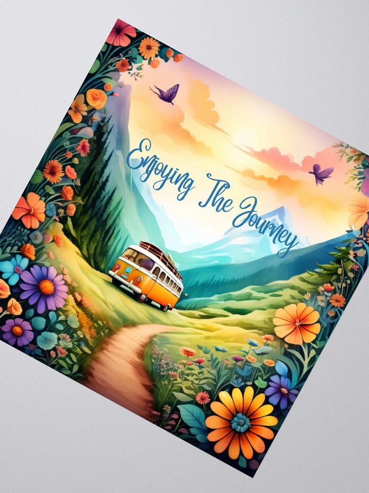 Enjoying The Journey Sticker product image (2)