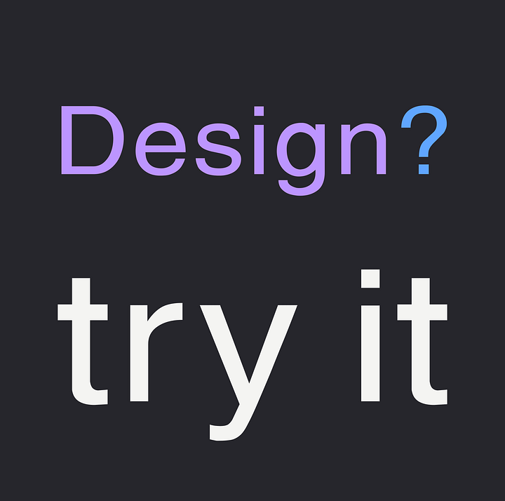 Design? Try It product image (1)