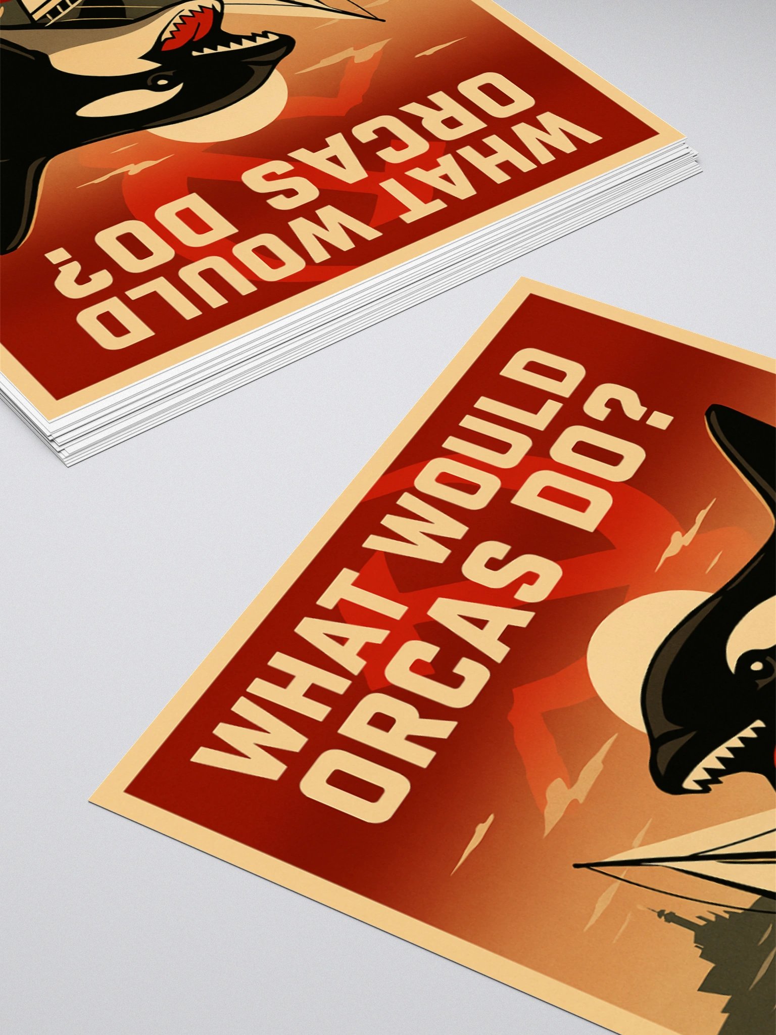 Orca Lover Sticker product image (10)
