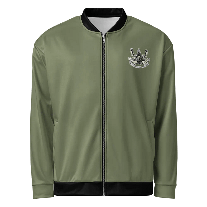 Green Foss double tug Bomber Jacket product image (2)