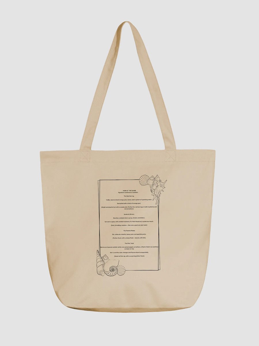 Noir at the Shore Cocktail Menu Tote product image (1)