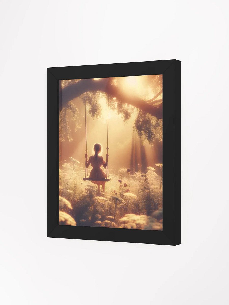 Sunday Swing Matte Poster In Frame product image (3)
