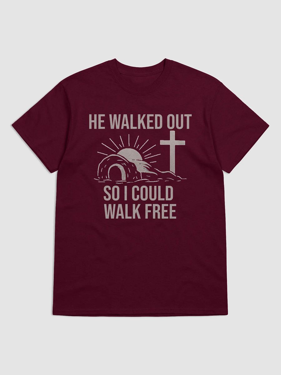 He Walked Out So I Could Walk Free – Freedom Tee product image (11)
