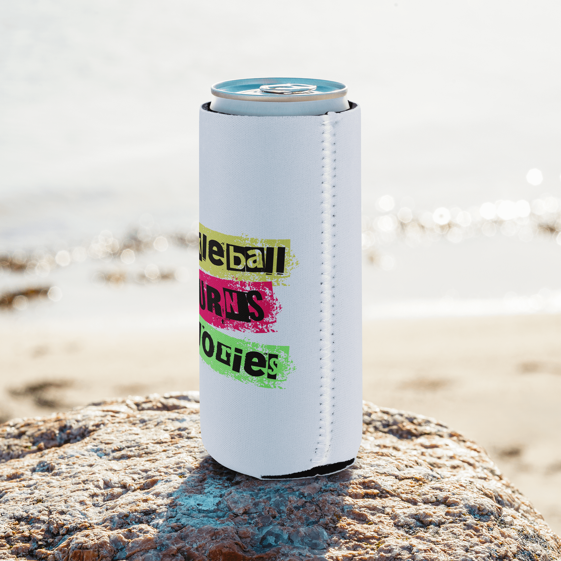 Pickleball Burns Calories Can Cooler product image (8)