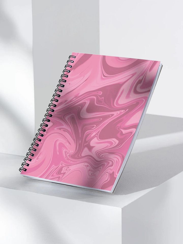 Cute Swirl Dotted Spiral Notebook product image (2)