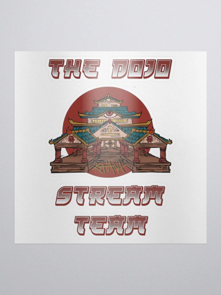 DOJO Stream Team Sticker product image (1)