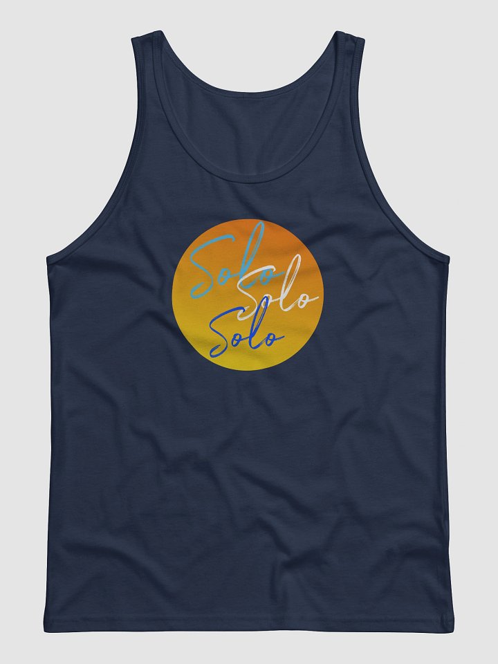 Solo Triple Logo Gradient Tank product image (3)