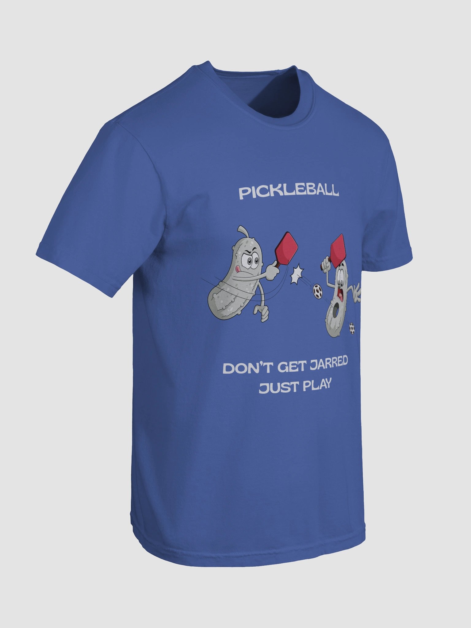 Pickleball Don't Get Jarred Just Play Comfort Colors Heavyweight T-Shirt product image (7)