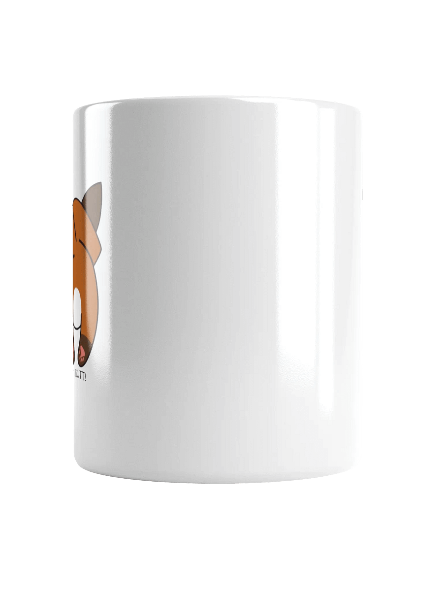 Smiling Humorous Fox White Glossy Mug product image (13)
